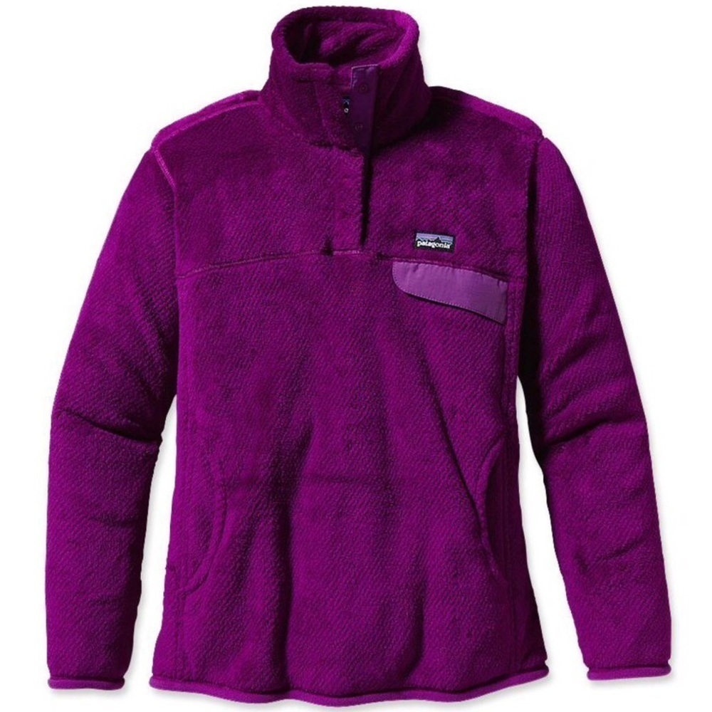Patagonia Fuchsia Retool Snap Fleece Pullover​​​